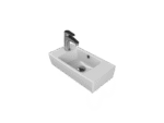 Cerastyle City Lavabo 25 x 50 cm (Batarya deliği solda) - TB002F22L003Y01102 - Mini Lavabo