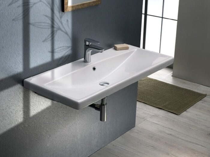 Cerastyle Elite Etajerli Lavabo 100x45 cm - VB032A02U003Y01102 - Etajerli Lavabo - 2