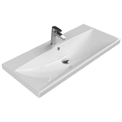 Cerastyle Elite Etajerli Lavabo 100x45 cm