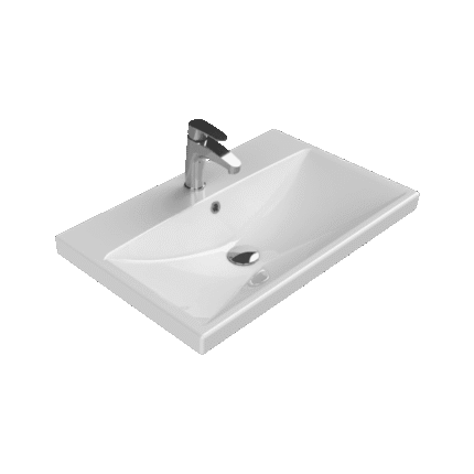 Cerastyle Elite Etajerli Lavabo 70x45 cm