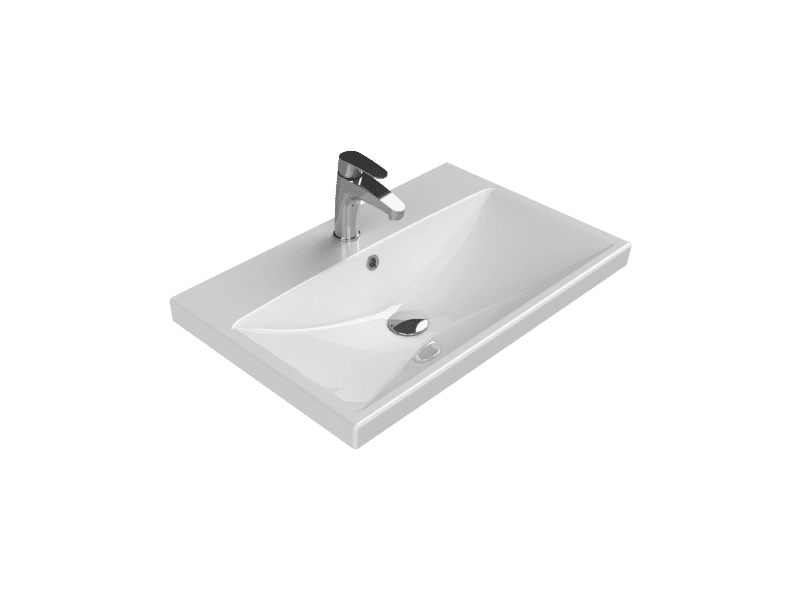 Cerastyle Elite Etajerli Lavabo 70x45 cm Cerastyle Elite Etajerli Lavabo 70x45 cm