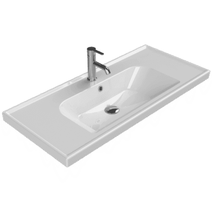 Cerastyle Frame Etajerli Lavabo 100x45 cm - VB015A02U003Y01102 - Etajerli Lavabo