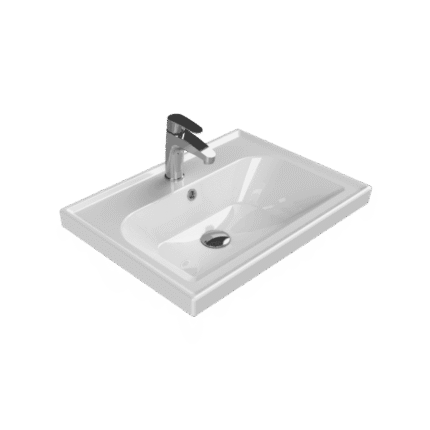 Cerastyle Frame Etajerli Lavabo 60x45 cm - VB015H82U003Y01102 - Etajerli Lavabo