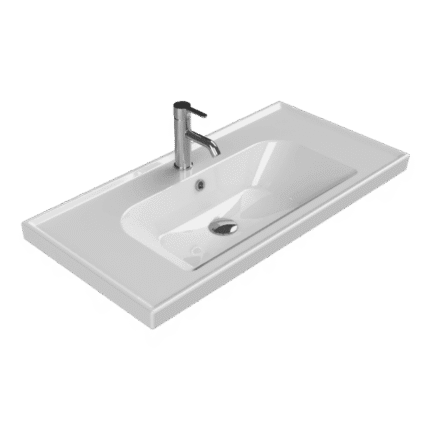 Cerastyle Frame Etajerli Lavabo 90x45 cm - VB015N82U003Y01102 - Etajerli Lavabo