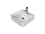 Cerastyle Hera Lavabo Batarya Banklı 48x48 cm - OC017F01U003Y01102 - Tezgah Üstü Lavabo