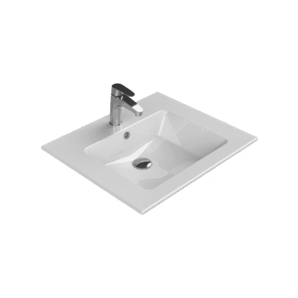 Cerastyle İbiza Etajerli Lavabo 61x51 cm - TB001I62U003Y01103 - Etajerli Lavabo