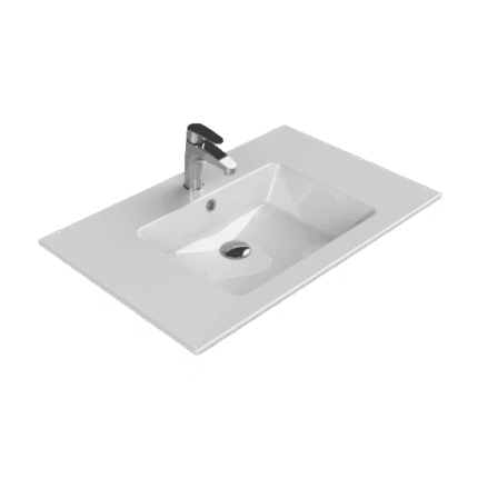 Cerastyle İbiza Etajerli Lavabo 81x51 cm - TB001M82U003Y01103 - Etajerli Lavabo