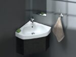 Cerastyle Köşe Lavabo 46 x 46 cm - CB062E82U003Y01102 - Köşe Lavabo - 1