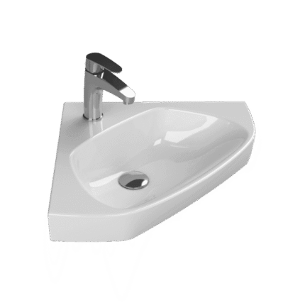 Cerastyle Köşe Lavabo 46 x 46 cm - CB062E82U003Y01102 - Köşe Lavabo