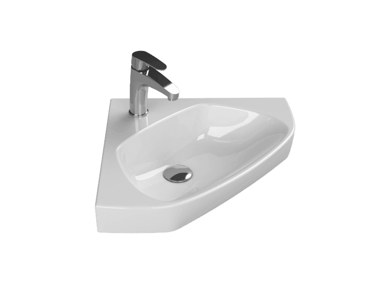 Cerastyle Köşe Lavabo 46 x 46 cm