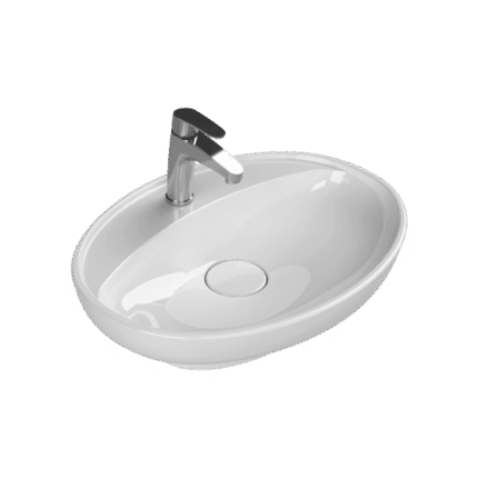 Cerastyle Lal C Lavabo 60x45,5 cm - OC019H81U003Y01102 - Tezgah Üstü Lavabo
