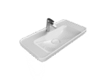 Cerastyle Lal Lavabo 80x42 cm - OC019M11U003Y01102 - Tezgah Üstü Lavabo