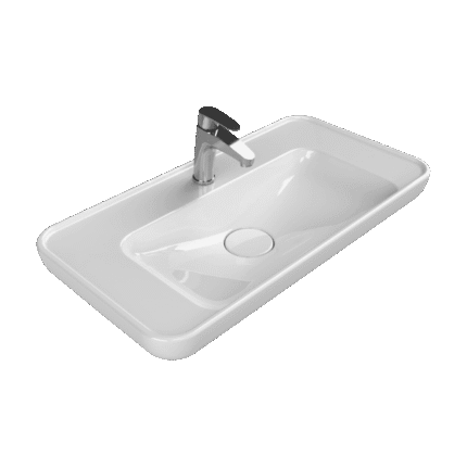 Cerastyle Lal Lavabo 80x42 cm