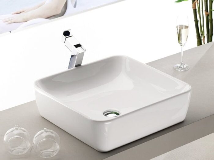 Cerastyle One Lavabo 46x46 cm - OC021E81W003Y01102 - Çanak Lavabo - 1