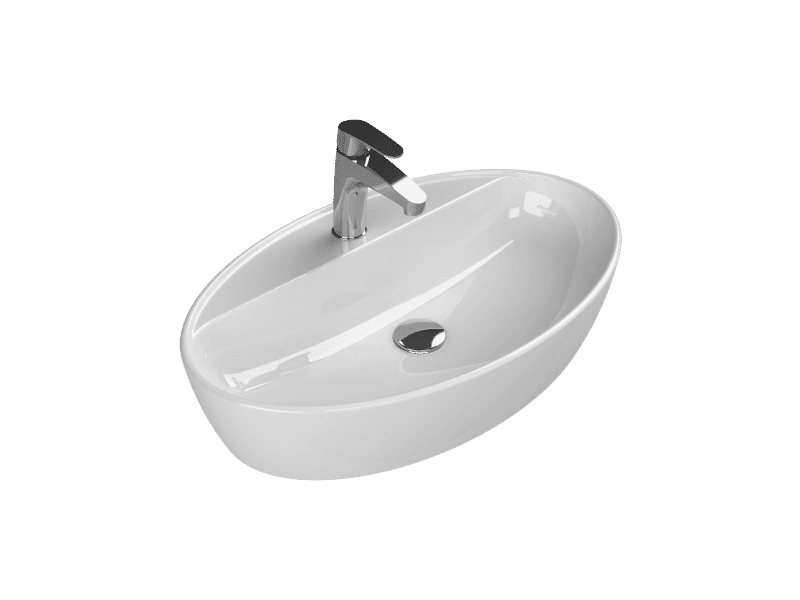 Cerastyle One Lavabo 67x42 cm