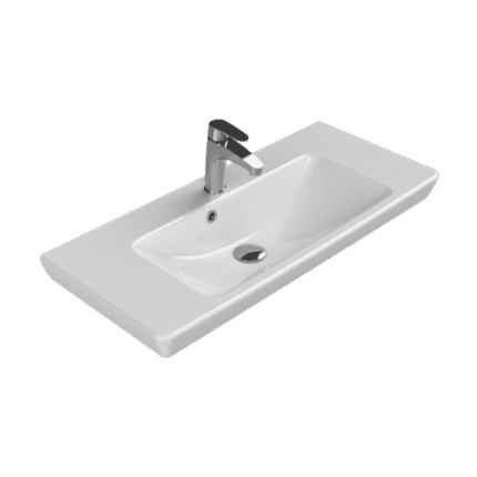 Cerastyle Porto Etajerli Lavabo 85x38 cm - VB067N42U003Y01102 - Etajerli Lavabo