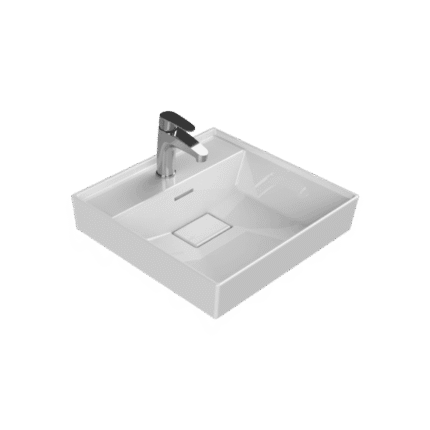 Cerastyle Sharp Etajerli Lavabo 48x48 cm - VB012F02U003Y01102 - Etajerli Lavabo