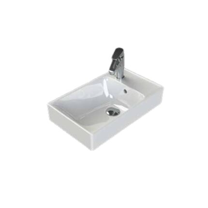 Cerastyle Sharp Etajerli Lavabo 50x30 cm - WB012T92U003Y01102 - Etajerli Lavabo