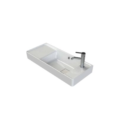 Cerastyle Sharp Etajerli Lavabo 80x35 cm - VB012T52R003Y01102 - Etajerli Lavabo
