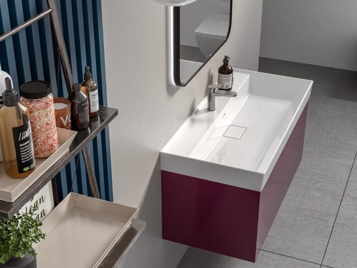 Cerastyle Sharp Etajerli Lavabo 80x48 cm - VB012M42U003Y01102 - Etajerli Lavabo - 1