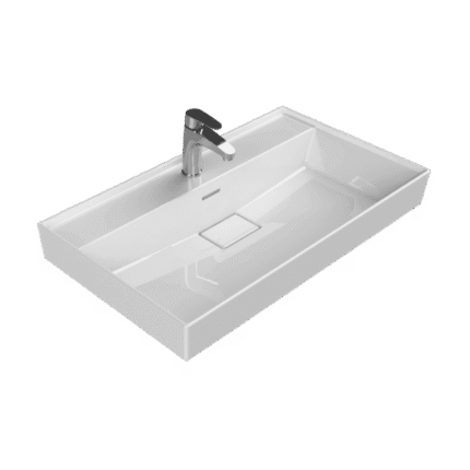 Cerastyle Sharp Etajerli Lavabo 80x48 cm - VB012M42U003Y01102 - Etajerli Lavabo