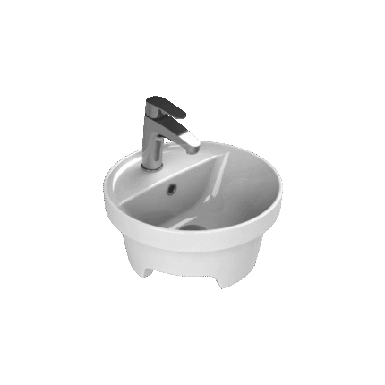 Cerastyle Suit Tezgahüstü Lavabo Ø 38 cm