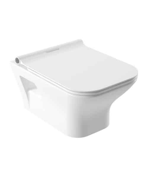 Eca Serel Nita Köşeli Asma Klozet 52x35.5 + Pelin Slim Yavaş Kapak Eca Serel Nita Köşeli Asma Klozet 52x35.5 + Pelin Slim Yavaş Kapak