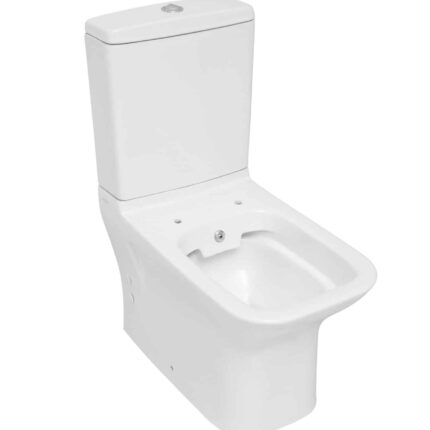 Eca Serel Nita Köşeli Kanalsız Duvara Tam Dayalı Klozet 63x35.5