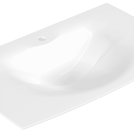 Eca Serel Purity Tezgah Üstü Etajerli Lavabo 49x80