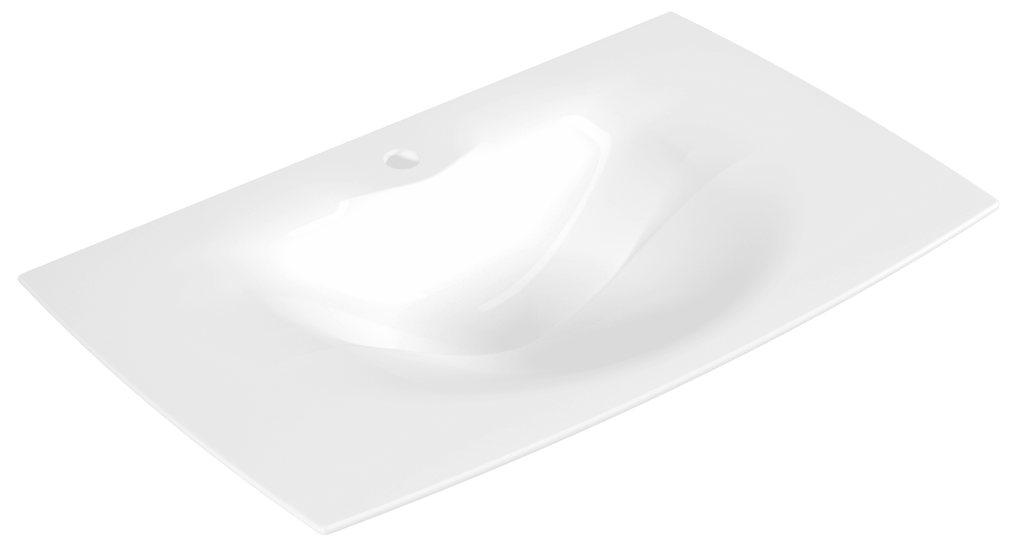 Eca Serel Purity Tezgah Üstü Etajerli Lavabo 49x80 Eca Serel Purity Tezgah Üstü Etajerli Lavabo 49x80