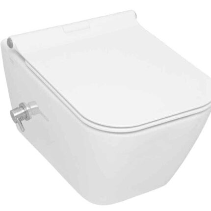 Eca Serel Rita Kanalsız Asma Klozet 52x35,5 - Entegre Taharet Bataryalı