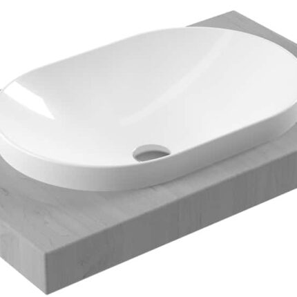 Eca Serel Sapphire Tezgah Üstü Lavabo 40x60