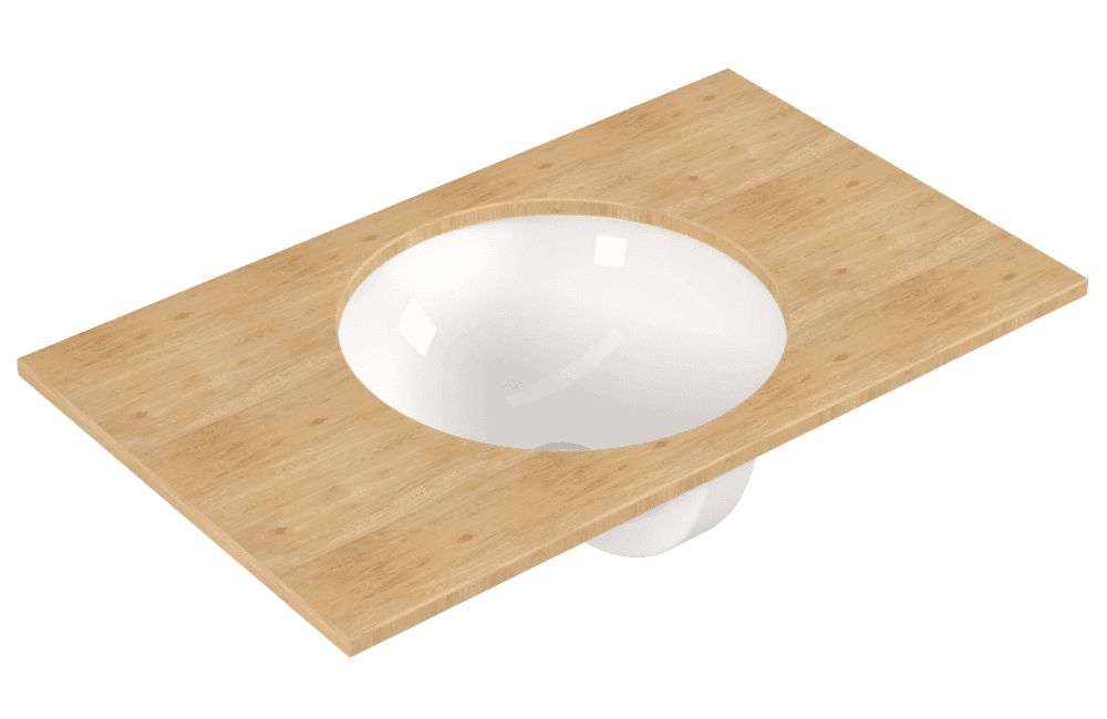 Eca Serel Smart Tezgah Altı Daıresel Lavabo 40.5Ø Eca Serel Smart Tezgah Altı Daıresel Lavabo 40.5Ø