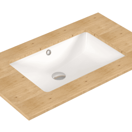 Eca Serel Star Tezgah Altı Dıkdörtgen Lavabo 37.5x56