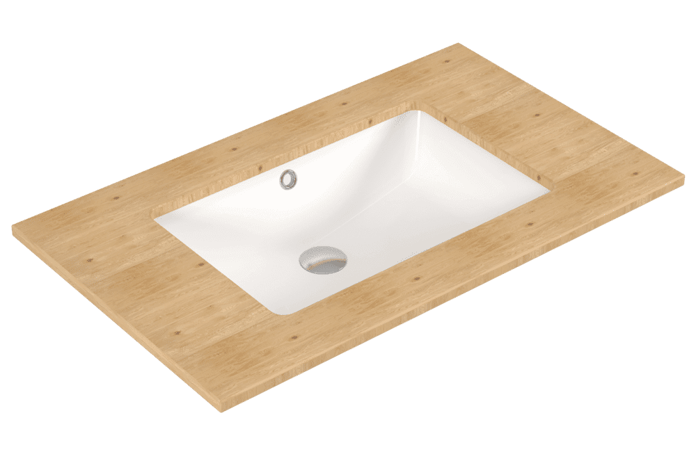 Eca Serel Star Tezgah Altı Dıkdörtgen Lavabo 37.5x56 Eca Serel Star Tezgah Altı Dıkdörtgen Lavabo 37.5x56