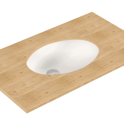 Eca Serel Tezgah Altı Oval Lavabo 36x48