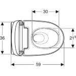 Geberit AquaClean Mera Classic Beyaz Asma Klozet