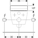 Geberit AquaClean Tuma Comfort Klozet Kapağı Beyaz