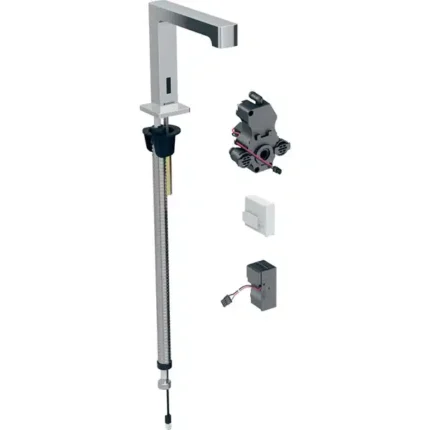 Geberit Brenta Fotoselli Batarya Çift Su Giriş Elektrikli - 116.192.21.1 - Fotoselli Lavabo Bataryası