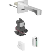 Geberit Brenta Fotoselli Batarya Çift Su Giriş Jeneratörlü - 116.276.21.1 - Fotoselli Ankastre Lavabo Bataryası