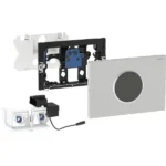 Geberit Fotoselli Kapak Sigma 10 Manuel Özellik 12 Cm Gömme Rezervuar İçin Elektrikli Parlak Siyah - 115.890.DW.6 - Kumanda Panelleri (Gömme Rezervuar Butonları) - 1