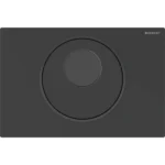 Geberit Fotoselli Kapak Sigma 10 Manuel Özellik 8 Cm Gömme Rezervuar İçin Elektrikli Parlak Siyah - 115.856.16.6 - Kumanda Panelleri (Gömme Rezervuar Butonları)