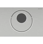 Geberit Fotoselli Kapak Sigma 10 Manuel Özellik 8 Cm Gömme Rezervuar İçin Elektrikli Paslanmaz Çelik - 115.856.SN.6 - Kumanda Panelleri (Gömme Rezervuar Butonları)