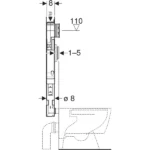 Geberit Gömme Rezervuar Sigma 8 Cm Gövde - 109.791.00.1 - Gömme Rezervuarlar - 3
