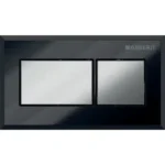 Geberit Kumanda Kapağı 8 Cm Kare Tasarım Çift Basmalı Siyah - 116.053.KV.1 - Kumanda Paneli
