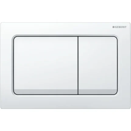 Geberit Kumanda Kapağı Alpha30 Çift Basmalı Beyaz - 115.055.11.1 - Kumanda Panelleri (Gömme Rezervuar Butonları)