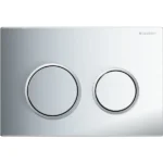 Geberit Kumanda Kapağı Omega20 Çift Basmalı Parlak/ Mat / Parlak - 115.085.KH.1 - Kumanda Paneli