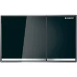 Geberit Kumanda Kapağı Omega60 Çift Basmalı Siyah Cam - 115.081.SJ.1 - Kumanda Panelleri (Gömme Rezervuar Butonları)