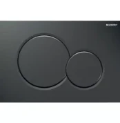 Geberit Kumanda Kapağı Sigma 01 Çift Basmalı Siyah - 115.770.DW.5 - Kumanda Panelleri (Gömme Rezervuar Butonları)