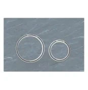 Geberit Kumanda Kapağı Sigma21 Çift Basmalı Arduvaz / Krom